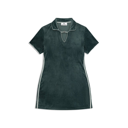 Sergio Tacchini Lina Velour Dress - Green Gables