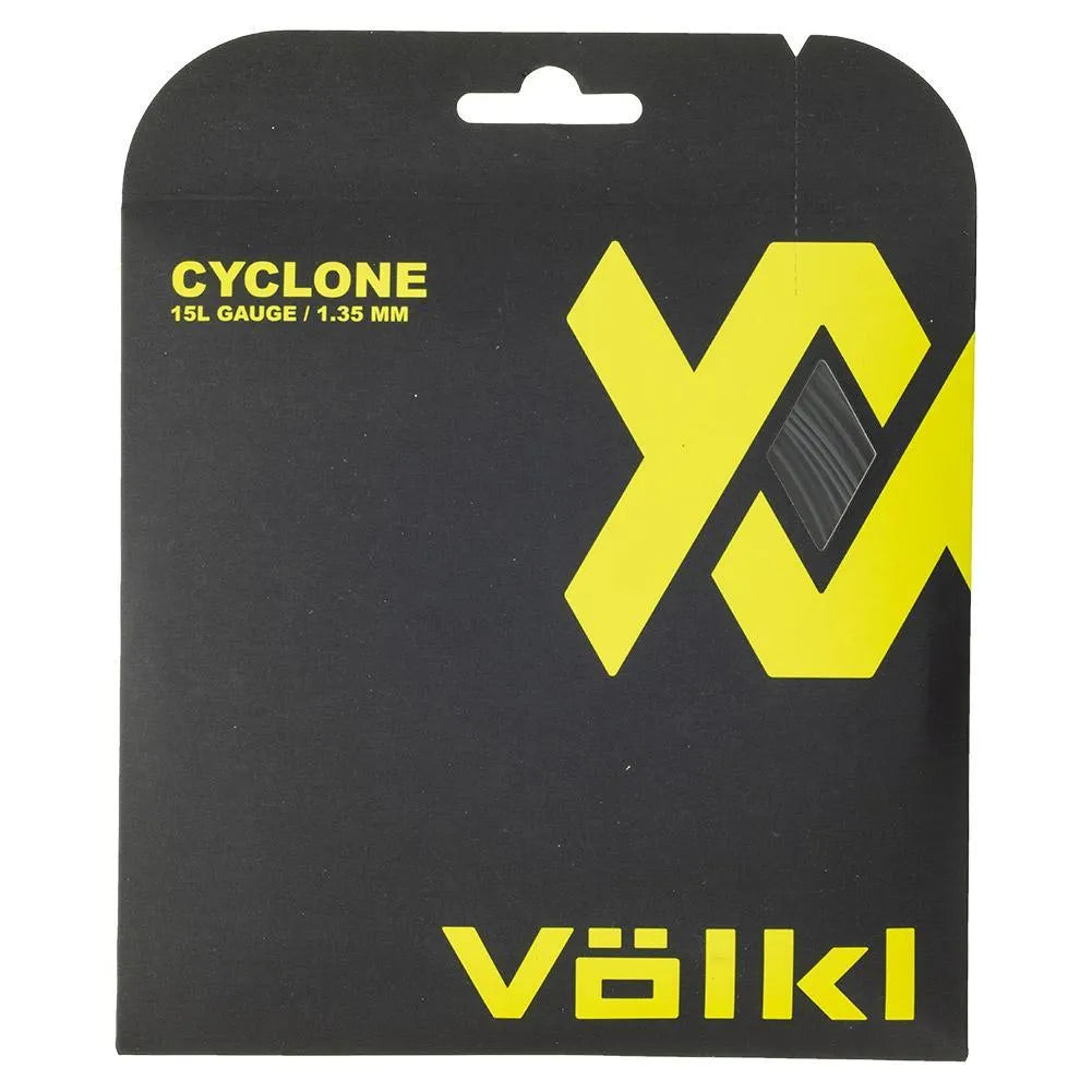 Cyclone 15L Tennis String Black-Strings-Volkl-83424-DEFAULT-L-Tennis Express