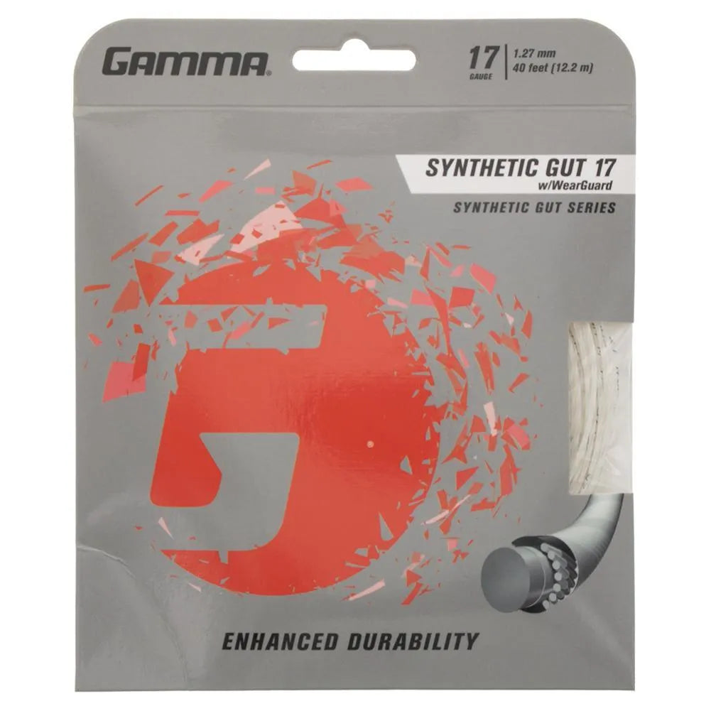 Synthetic Gut with Wearguard 17G Tennis String-Strings-Gamma-84030-DEFAULT-L-Tennis Express