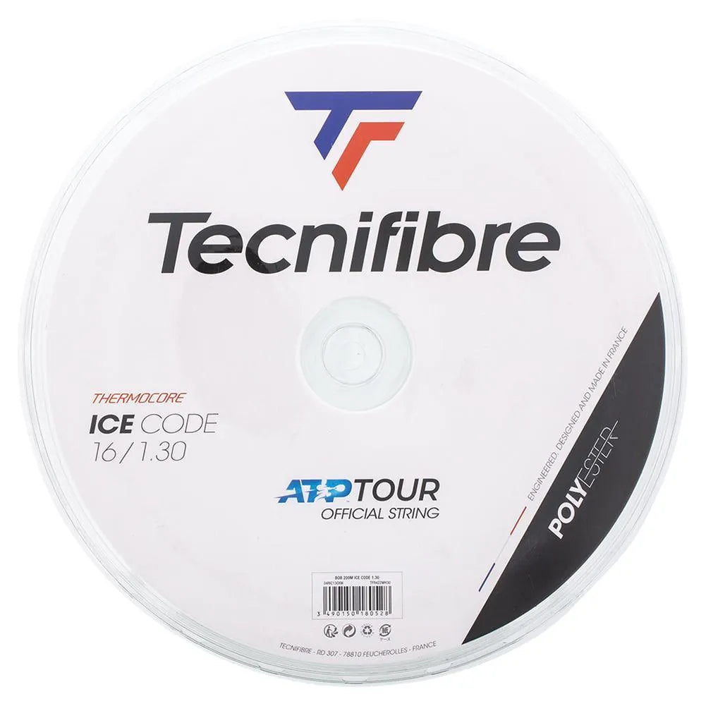 Ice Code White Tennis String Reel-Strings-Tecnifibre-84339-DEFAULT-L-Tennis Express