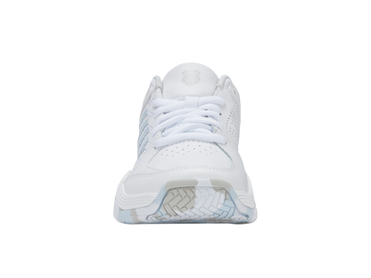 K-Swiss Big Kids' Shoes Court Express 2 | White/Ballad Blue/Dawn Blue