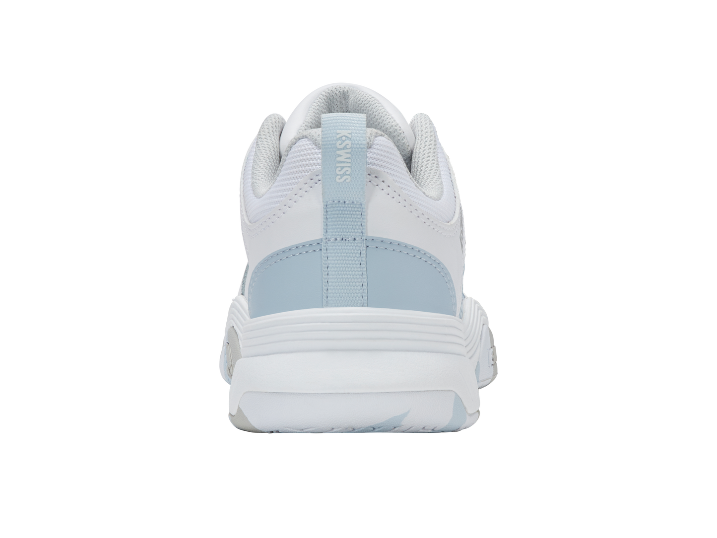 K-Swiss Big Kids' Shoes Court Express 2 | White/Ballad Blue/Dawn Blue