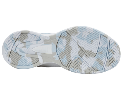 K-Swiss Big Kids' Shoes Court Express 2 | White/Ballad Blue/Dawn Blue