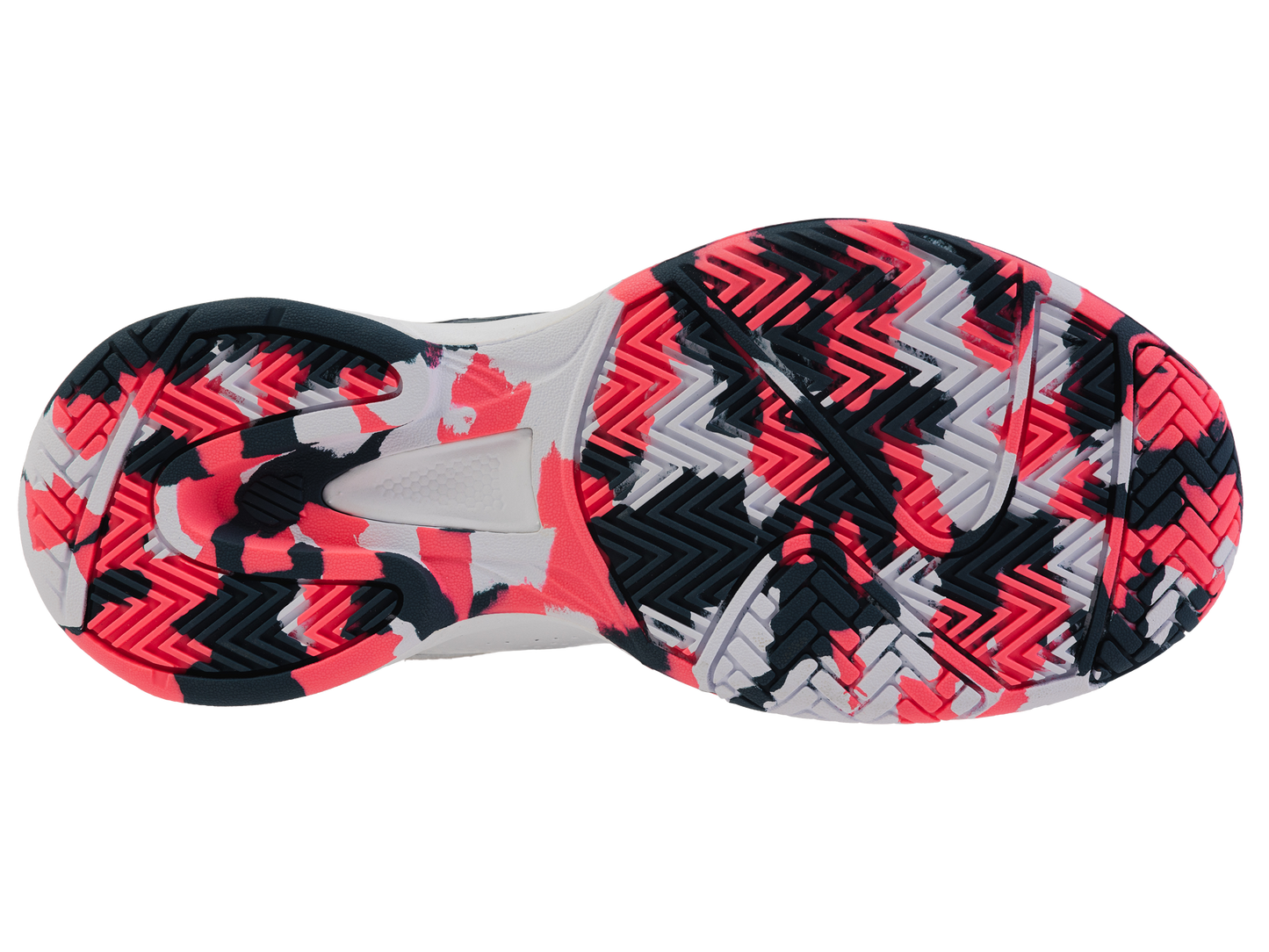 K-Swiss Big Kids' Shoes Court Express 2 | White/Stargazer/Neon Blaze