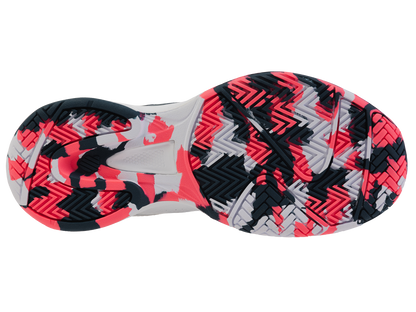 K-Swiss Big Kids' Shoes Court Express 2 | White/Stargazer/Neon Blaze