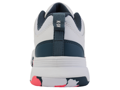 K-Swiss Big Kids' Shoes Court Express 2 | White/Stargazer/Neon Blaze