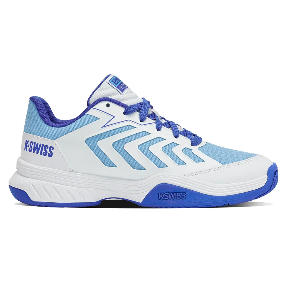 Juniors' Ultrashot Team 2 Tennis Shoes White and Dazzling Blue