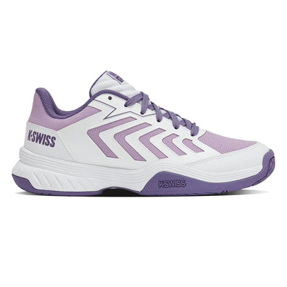 Juniors' Ultrashot Team 2 Tennis Shoes White and Purple Haze
