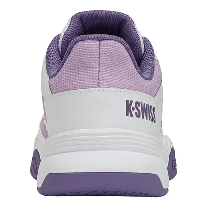 Juniors' Ultrashot Team 2 Tennis Shoes White and Purple Haze