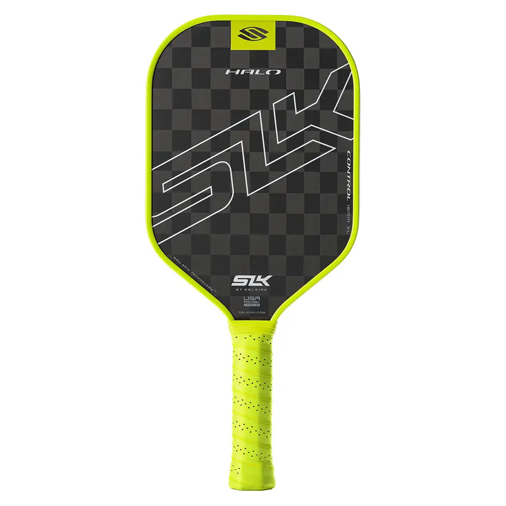 SLK HALO Control XL Pickleball Paddle Volt Green-Racquets-Selkirk-8536-1-Tennis Express