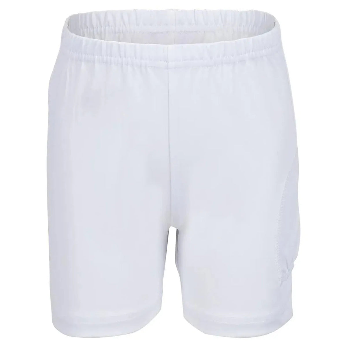 Girls' Tennis Shorty With Ball Pocket White-Apparel-Little Miss Tennis-85383-DEFAULT-L-Tennis Express