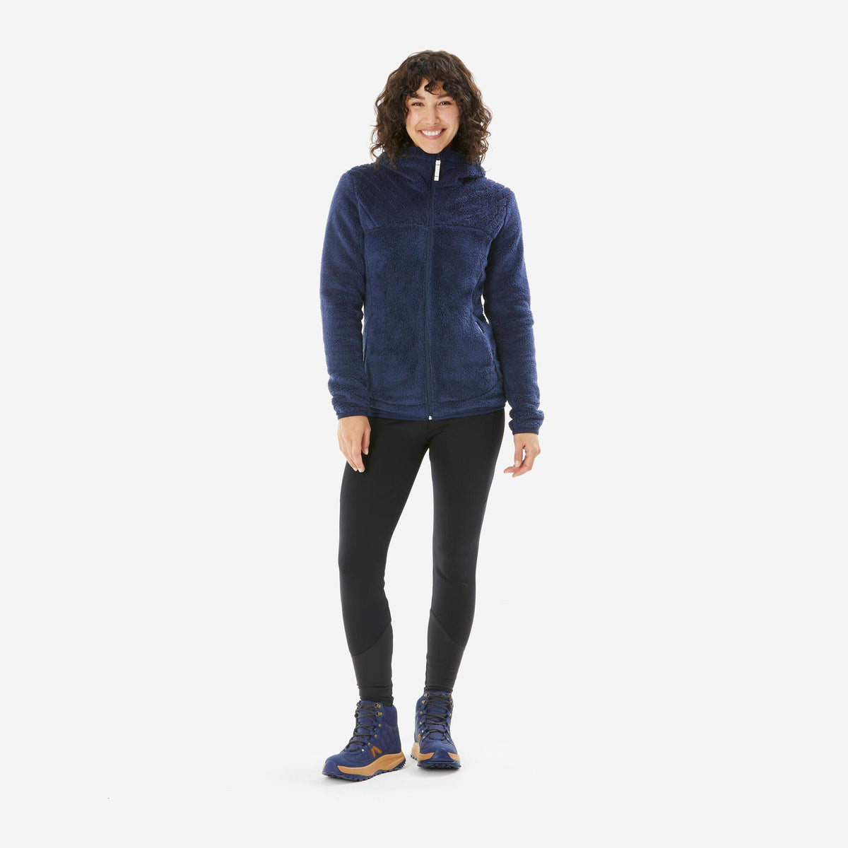 Quechua Women's NH100 U-Warm Hooded Fleece