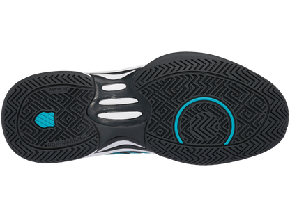 K-Swiss Big Kids' Shoes Hypercourt Express 2 | Gray/Wht/Peacoat