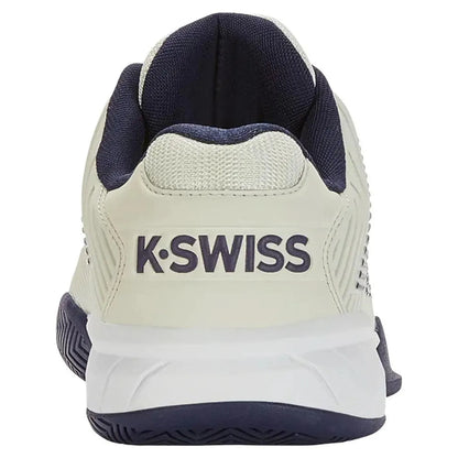 Juniors' Hypercourt Express 2 Tennis Shoes Gray White Peacoat