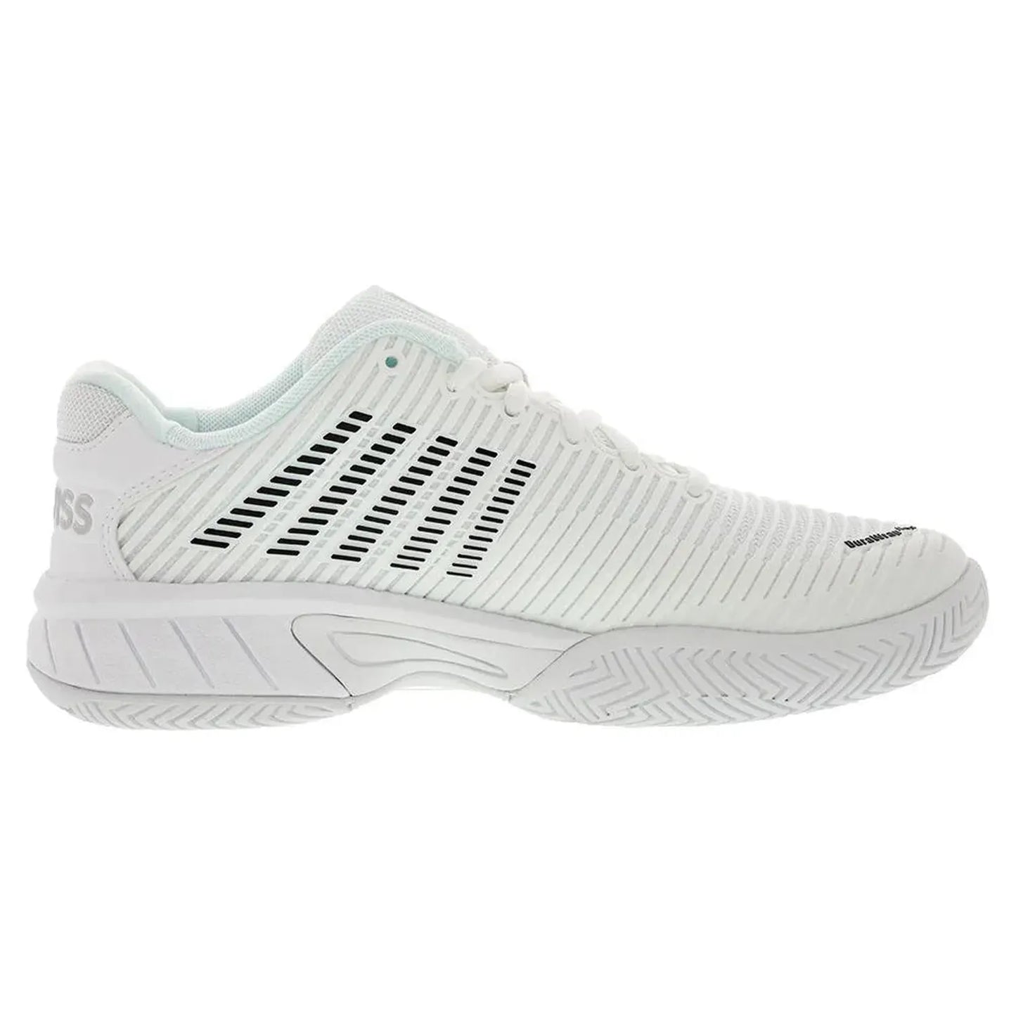 Juniors' Hypercourt Express 2 Tennis Shoes White and Black