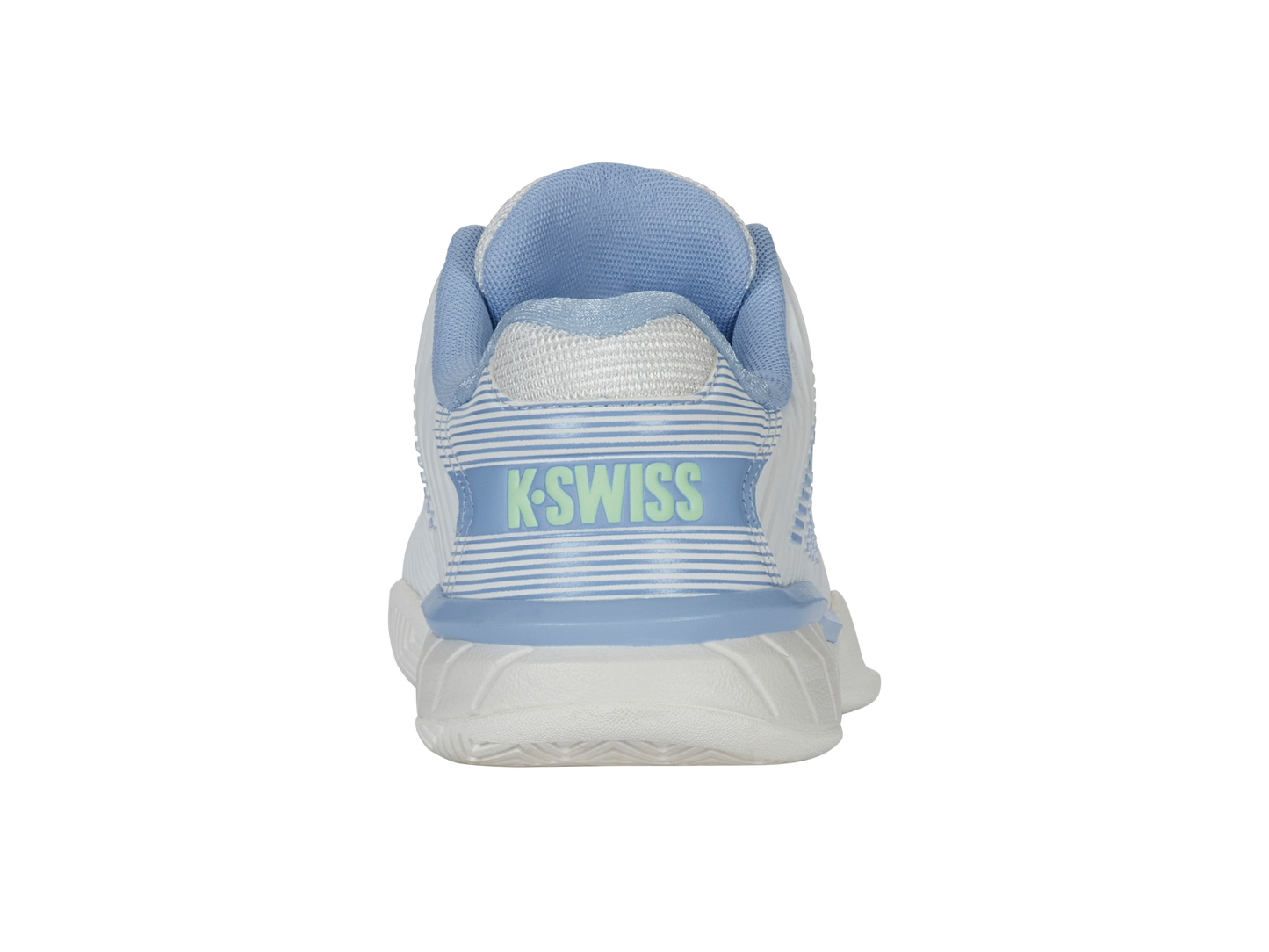 K-Swiss Big Kids' Shoes Hypercourt Express 2 | Lucent White/Dutch Canal/Paradise Green