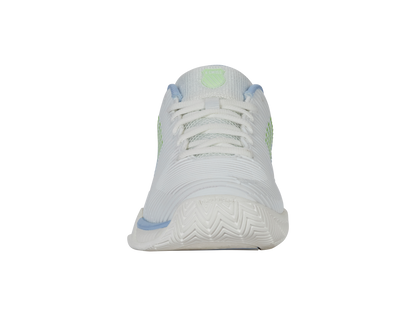 K-Swiss Big Kids' Shoes Hypercourt Express 2 | Lucent White/Dutch Canal/Paradise Green