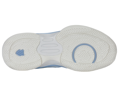 K-Swiss Big Kids' Shoes Hypercourt Express 2 | Lucent White/Dutch Canal/Paradise Green