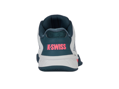 K-Swiss Junior Shoes Hypercourt Express 2 | White/Stargazer/Neon Blaze