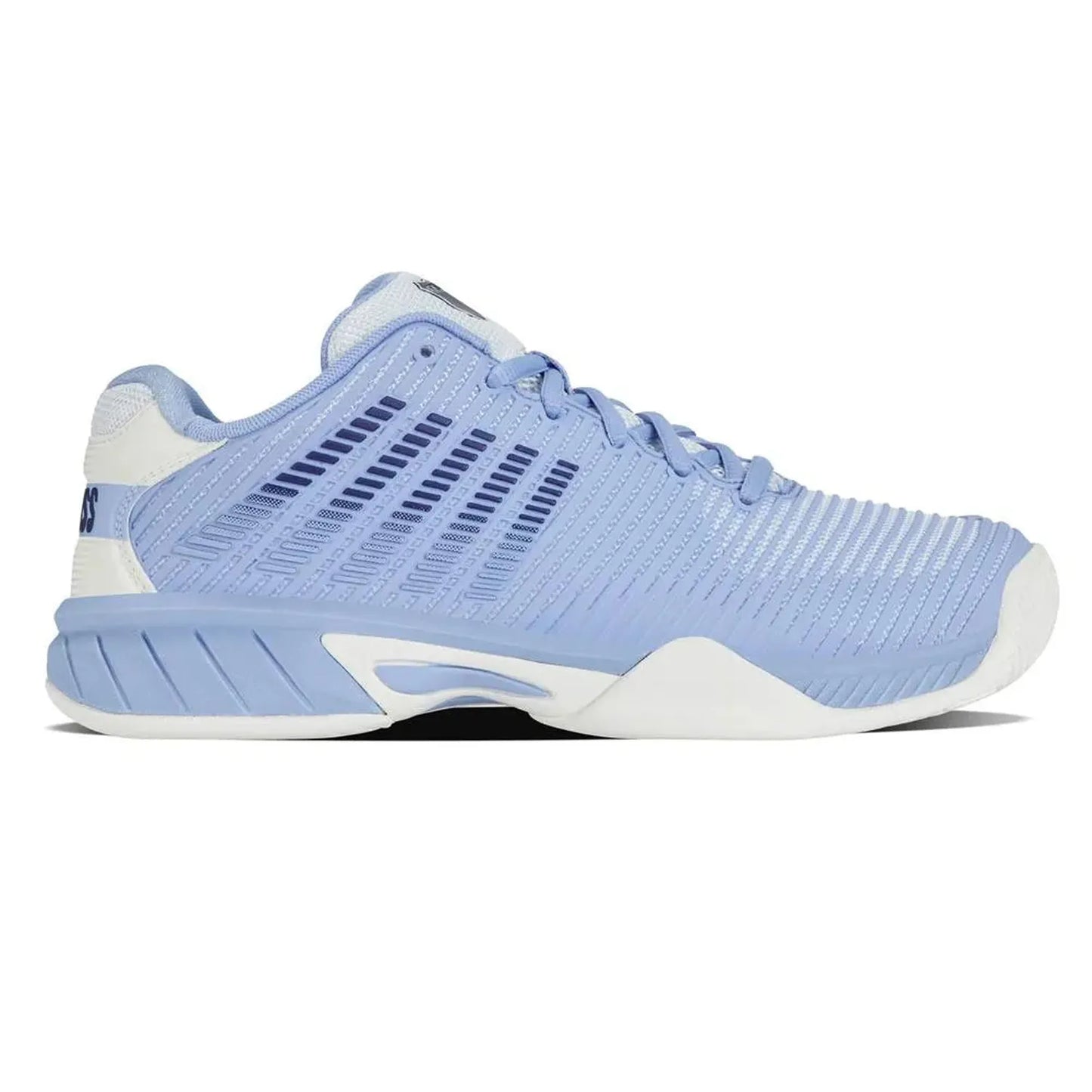 Juniors' Hypercourt Express 2 Tennis Shoes Bright White and Open Air