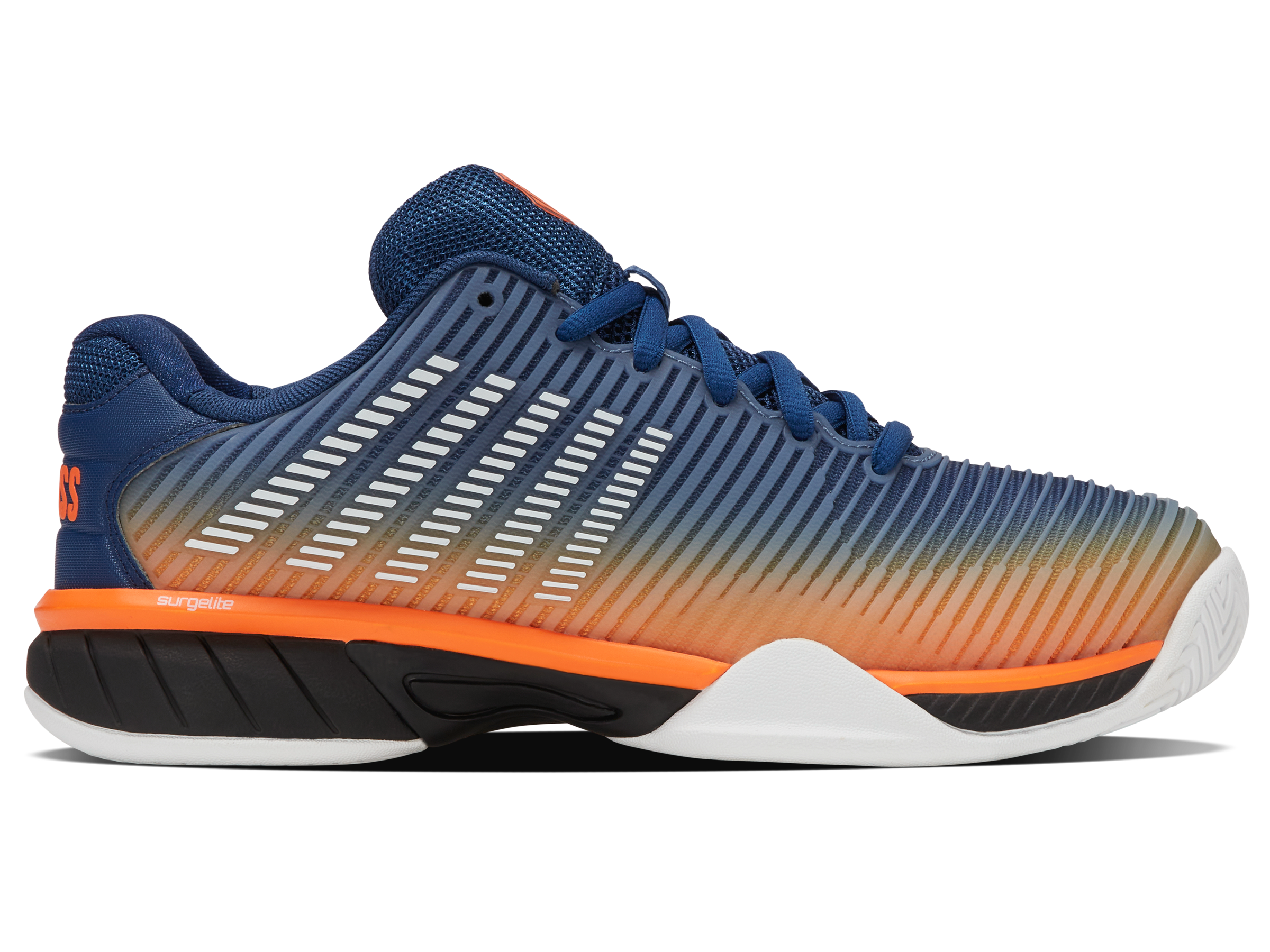 K-Swiss Junior Shoes Hypercourt Express 2 | Blue Opal/Black/White