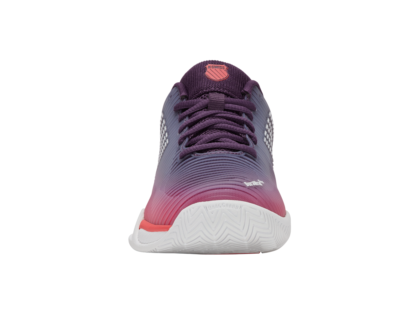 K-Swiss Junior Shoes Hypercourt Express 2 | Purple Plumeria/White/Hot Coral