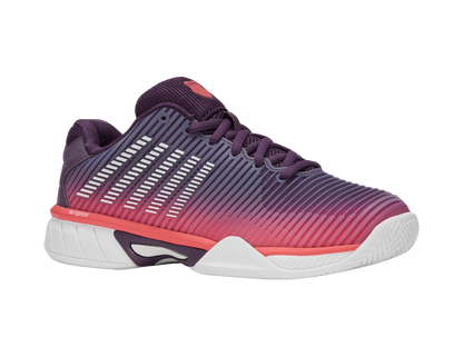 K-Swiss Junior Shoes Hypercourt Express 2 | Purple Plumeria/White/Hot Coral