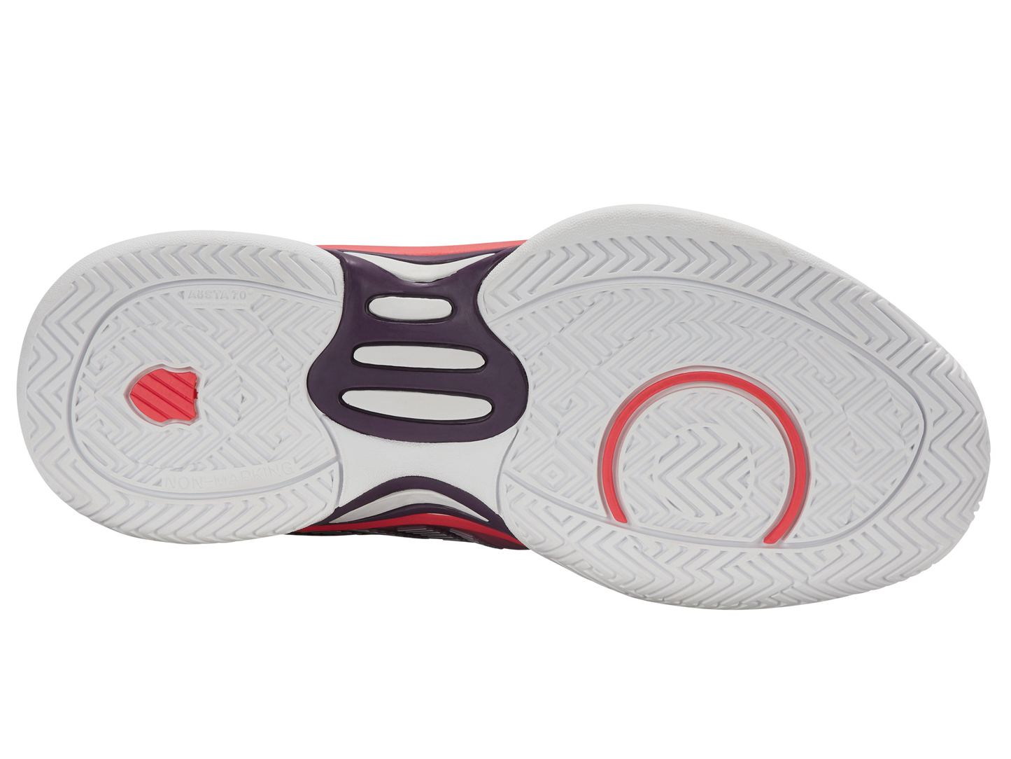 K-Swiss Junior Shoes Hypercourt Express 2 | Purple Plumeria/White/Hot Coral