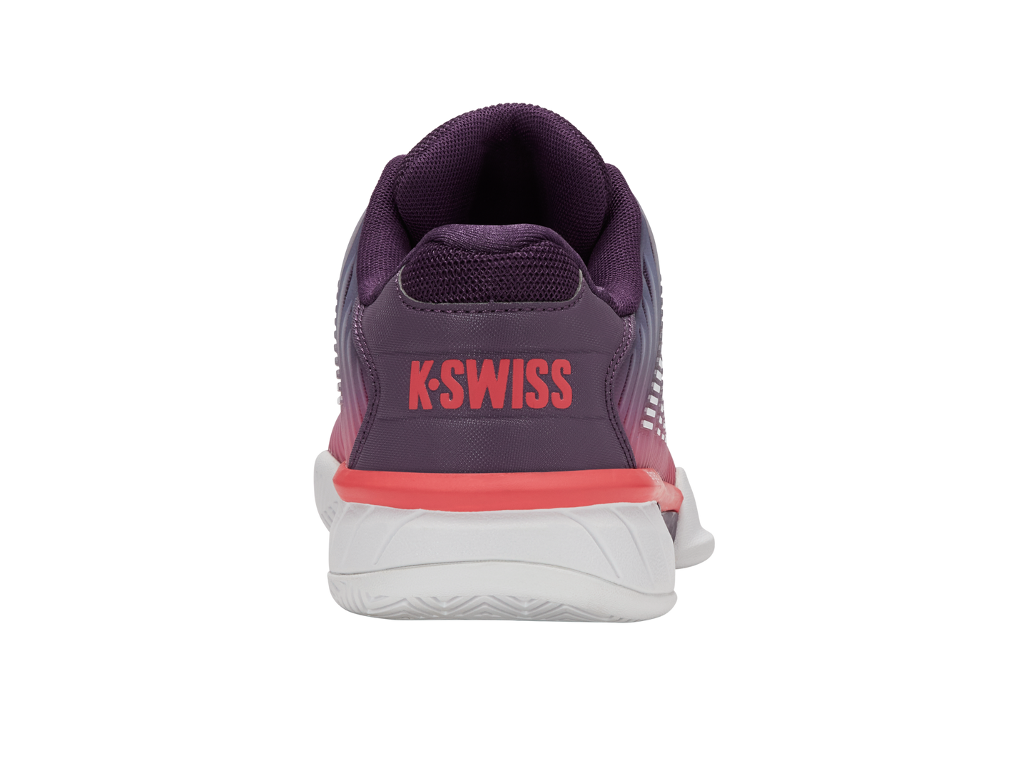 K-Swiss Junior Shoes Hypercourt Express 2 | Purple Plumeria/White/Hot Coral