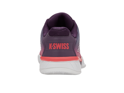 K-Swiss Junior Shoes Hypercourt Express 2 | Purple Plumeria/White/Hot Coral