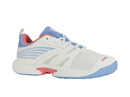 K-Swiss Big Kids' Shoes Speedtrac | Bright White/Open Air/Strawberry Ice