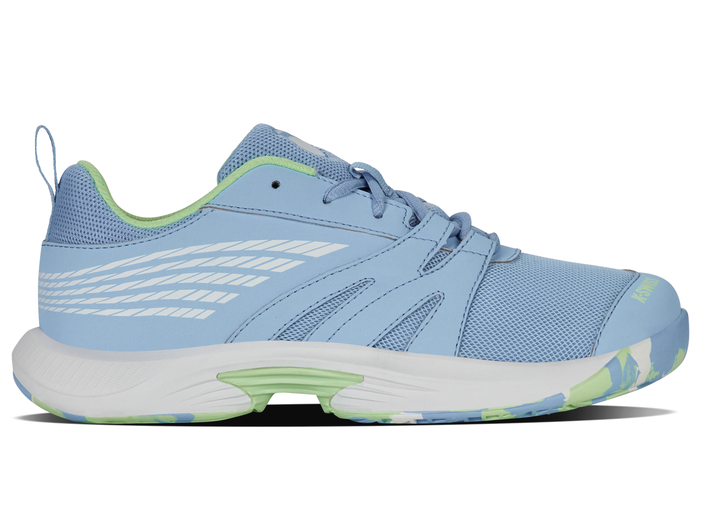 K-Swiss Big Kids' Shoes Speedtrac | Dutch Canal/White/Paradise Green