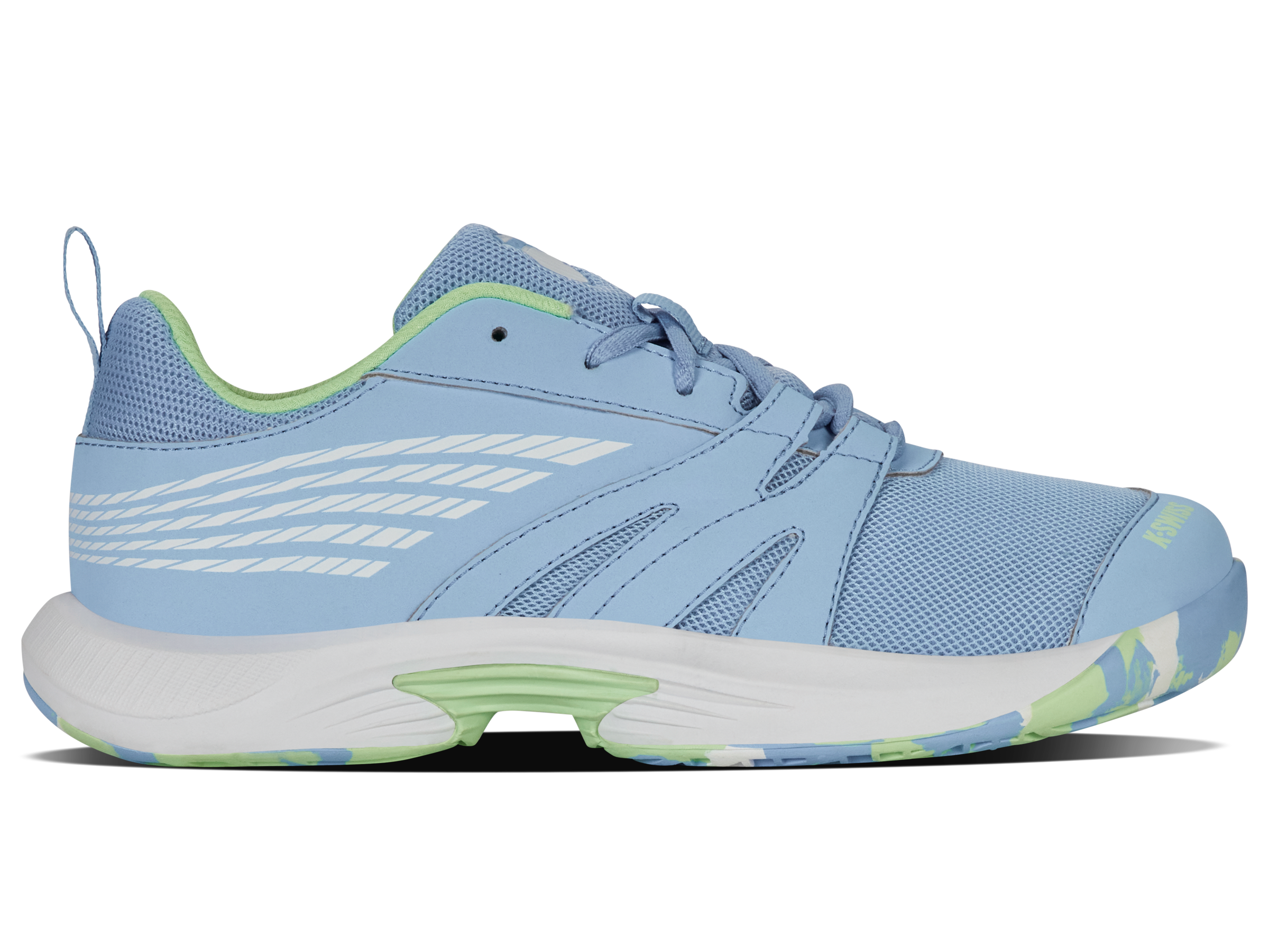 K-Swiss Big Kids' Shoes Speedtrac | Dutch Canal/White/Paradise Green