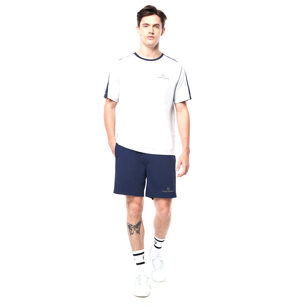 Sergio Tacchini Tore T -Shirt - Quiet Grey