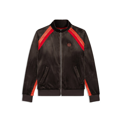 Sergio Tacchini Banda Velour Track Jacket - Mulch
