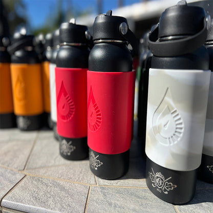 FUELSTATION Bottle: Snow Camo Magnetic Sleeve