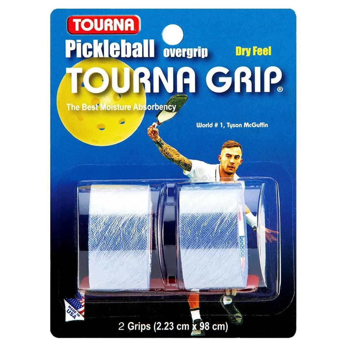 Tourna Grip Pickleball Overgrip 2 Pack-Accessories-Tourna-90509-DEFAULT-L-Tennis Express