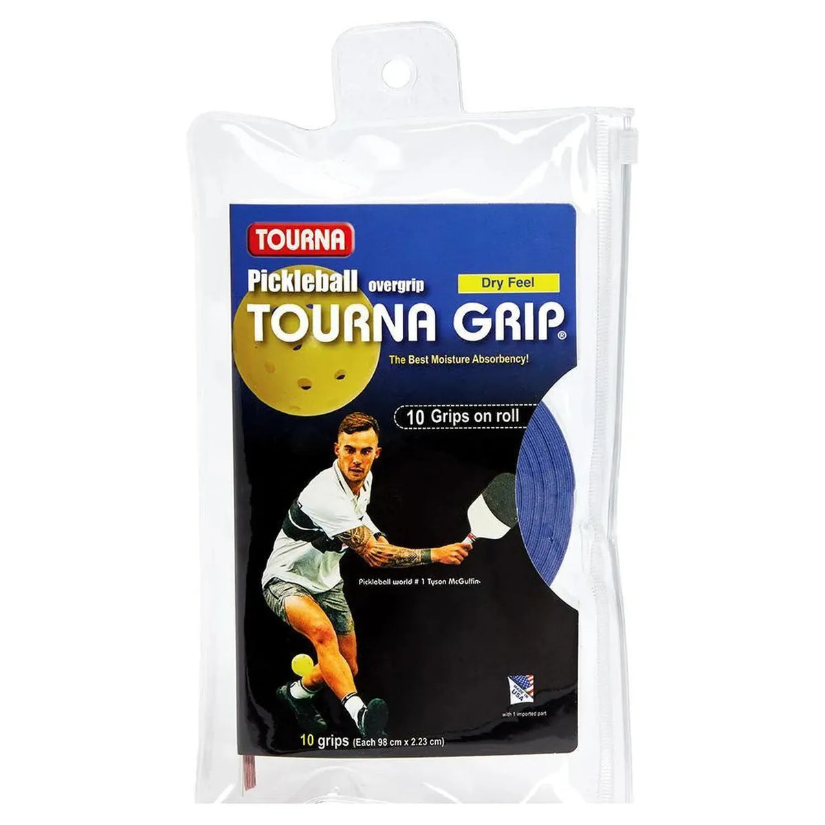 Tourna Grip Pickleball Overgrip 10 Pack-Accessories-Tourna-90510-DEFAULT-L-Tennis Express