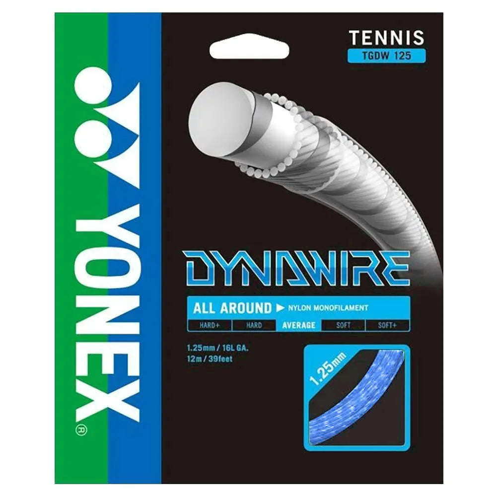 Dynawire Synthetic Gut Tennis String-Strings-Yonex-91166-BLUE-L-Tennis Express