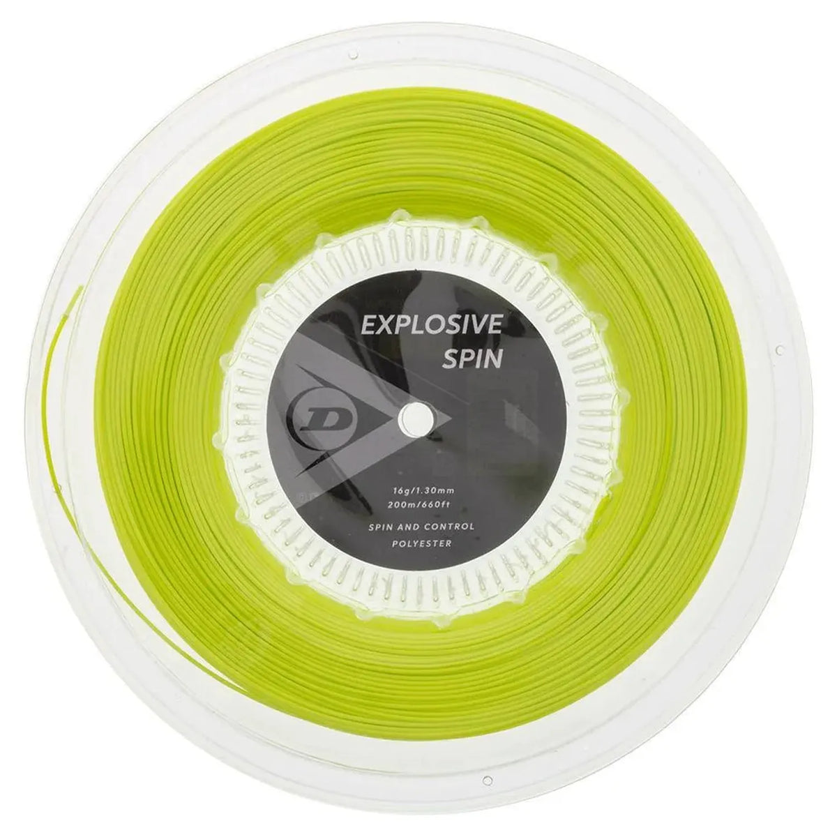Explosive Spin Yellow 16G Tennis String Reel-Strings-Dunlop-91229-DEFAULT-L-Tennis Express