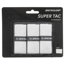 Super Tac Tennis Overgrip 3 Pack White-Accessories-Dunlop-91231-DEFAULT-L-Tennis Express