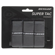 Super Tac Tennis Overgrip 3 Pack Black-Accessories-Dunlop-91233-DEFAULT-L-Tennis Express