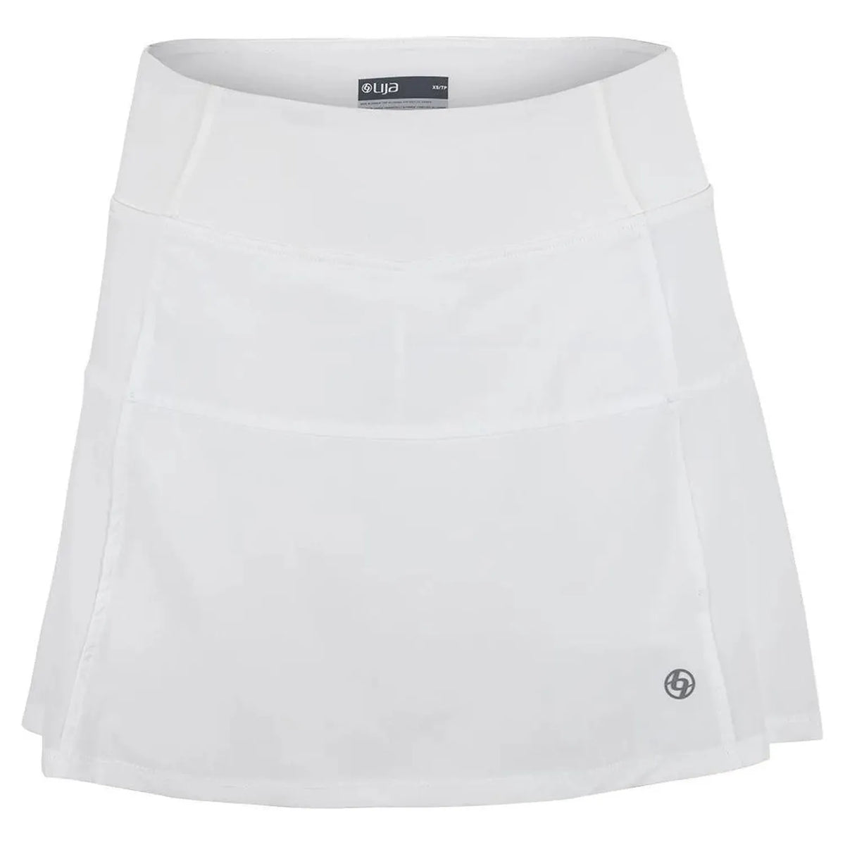 Women's Deuce Tennis Skort-Apparel-Lija-91297-WHITE-L-Tennis Express