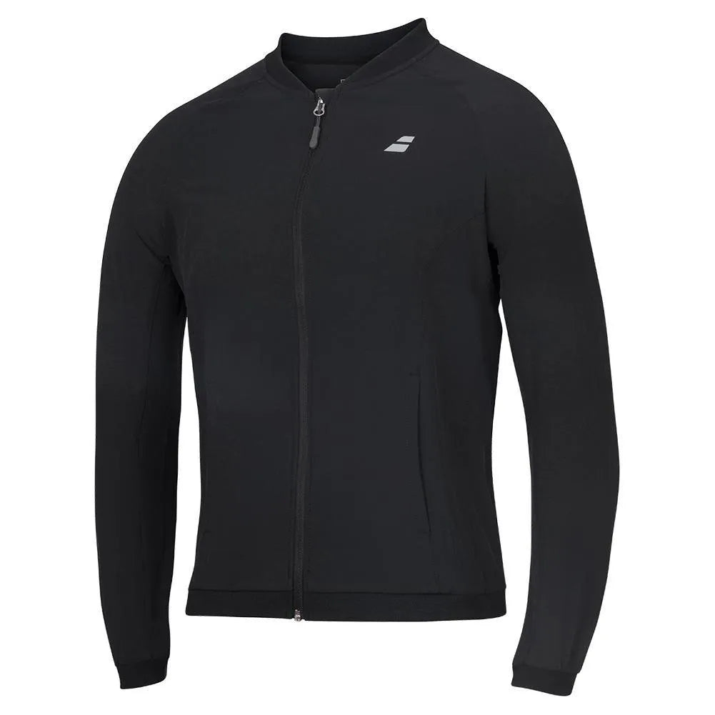 Women's Play Tennis Jacket-Apparel-Babolat-91366-2000_BLACK-L-Tennis Express