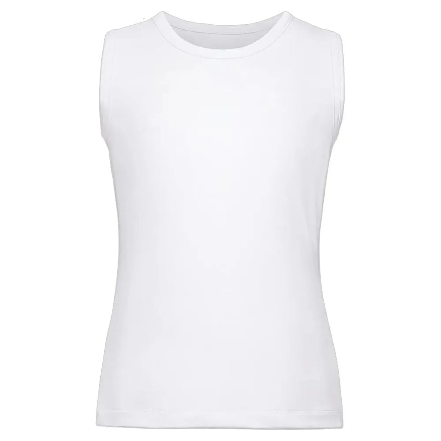 Girls' Full Back Tennis Tank-Apparel-Fila-92126-100_WHITE-L-Tennis Express