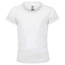 Girls' Short Sleeve Tennis Crew-Apparel-Fila-92161-100_WHITE-L-Tennis Express
