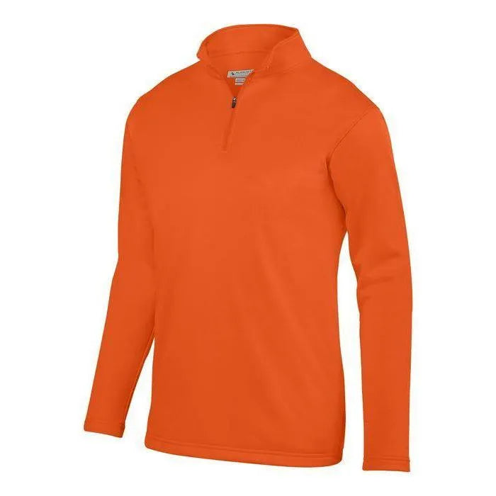 Youth Wicking Fleece Pullover-Apparel-Augusta-92384-029_ORANGE-L-Tennis Express