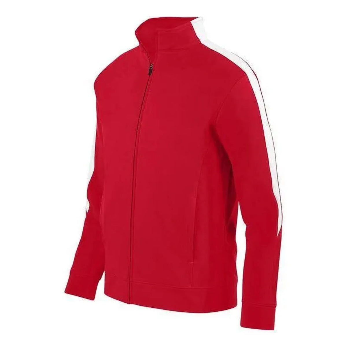 Men's Medalist Jacket 2.0-Apparel-Augusta-92412-400_REDWHITE-L-Tennis Express