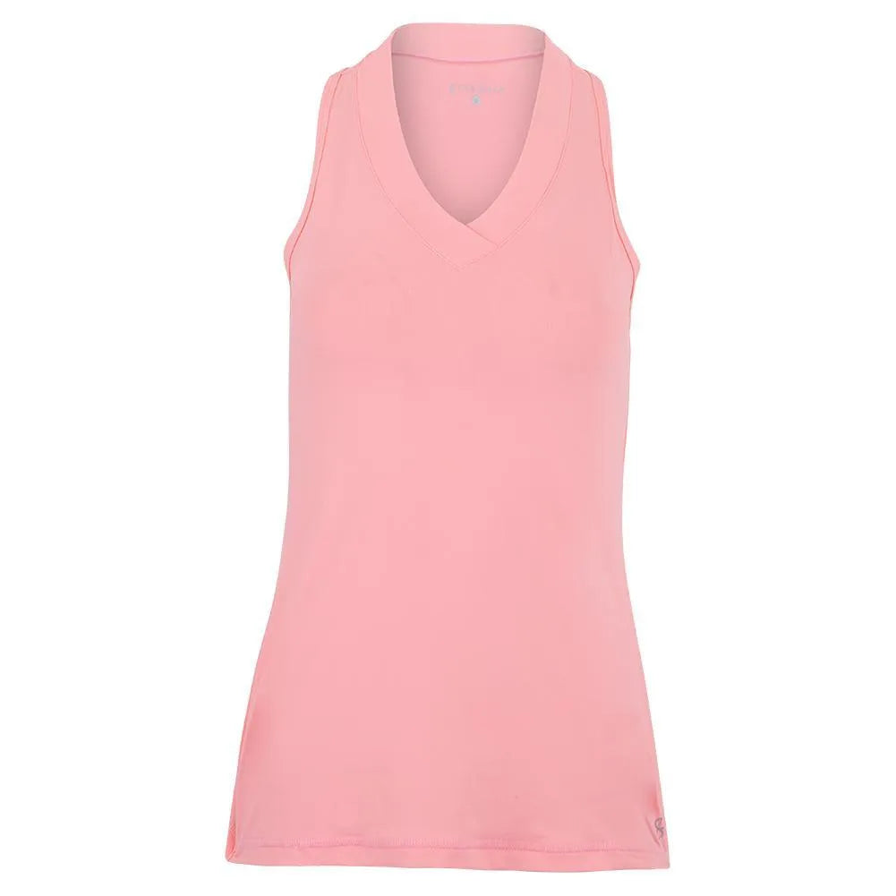 Women's UV Racerback Tennis Tank-Apparel-Sofibella-93233-BUBBLE-L-Tennis Express