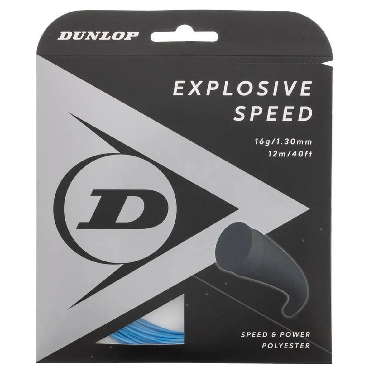 Explosive Speed Blue 16G Tennis String-Strings-Dunlop-93433-DEFAULT-L-Tennis Express